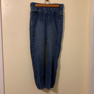 JAG Jeans High Rise Straight Leg No Button Jeans